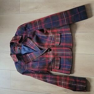 ✨️Host Pick✨️ Vintage JESSICA Single Button Plaid Blazer 6
